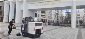 駕駛掃地機：解放清潔工，零污染清潔方式！