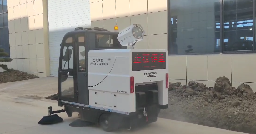 路面垃圾掃地車