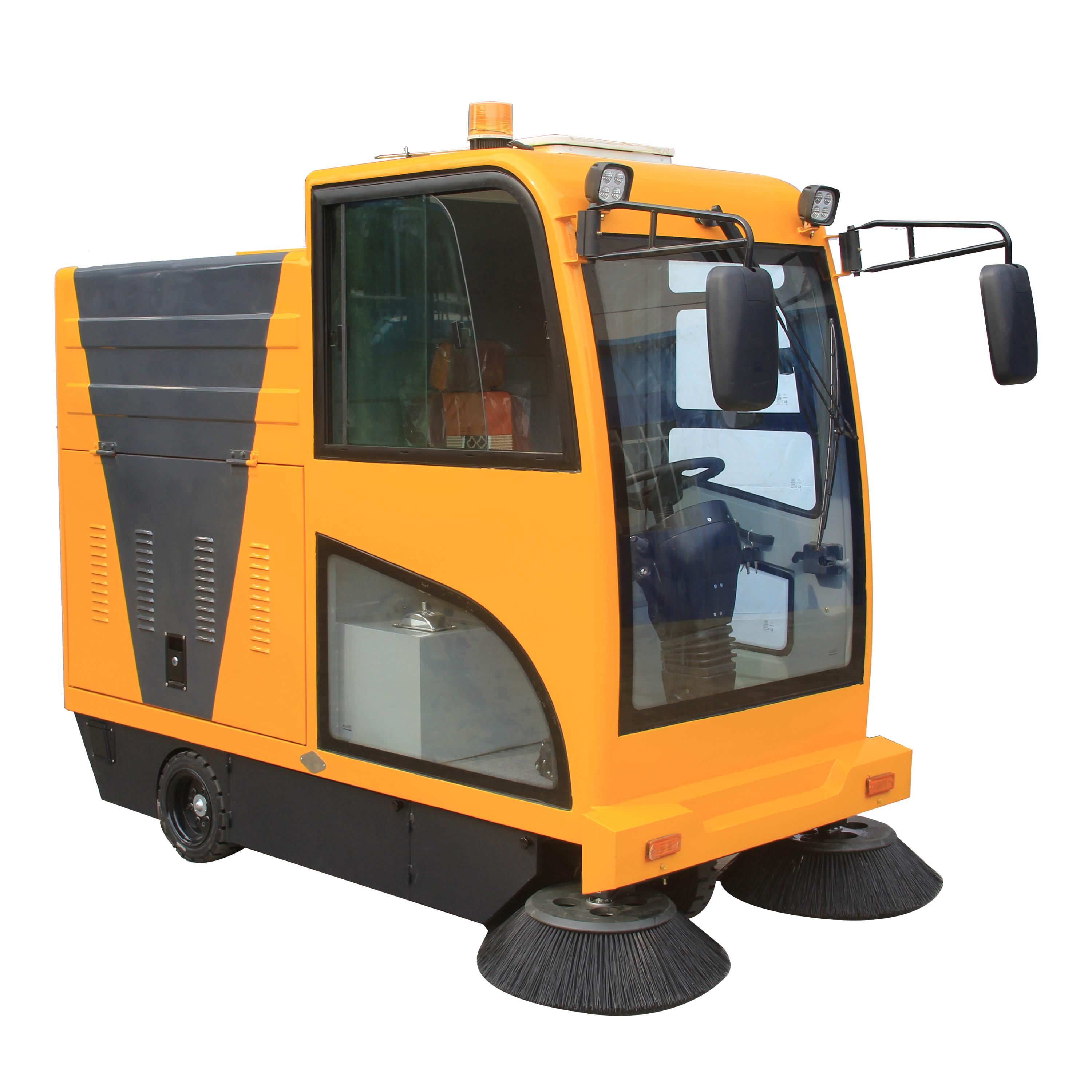 廠區(qū)清掃用怎樣的座駕掃地車(chē) 廠區(qū)清掃用怎樣的座駕掃地車(chē)