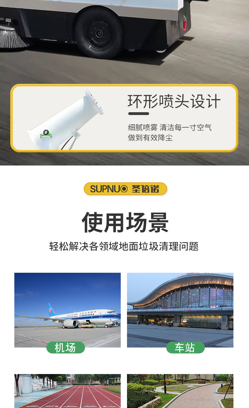 圣倍諾S2200AW全封閉小四輪駕駛式霧炮高壓沖洗電動(dòng)掃地車詳情_(kāi)07